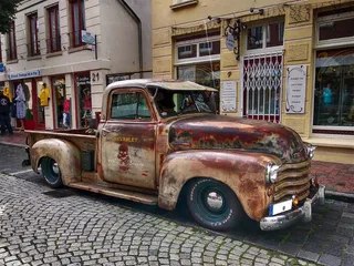 oldtimer，雪佛兰，雪佛兰3100，生锈，美国，美国，复古