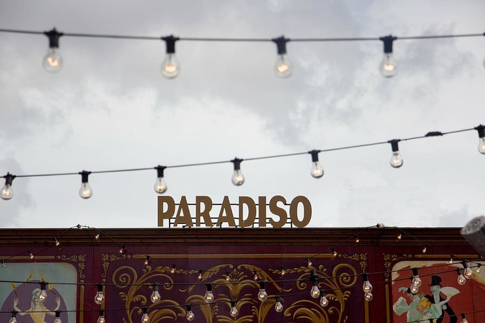 paradiso标识，paradiso，标识，顶部，棕色，木质，建筑，静止