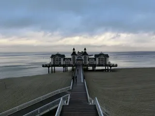 塞林，吕根岛，波罗的海，海滩，海桥，吕根岛，海