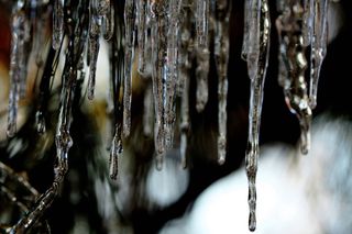 冰柱，冬天，冰，霜，冰，自然，季节，雪