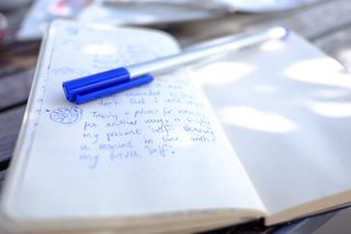 摄影，记忆，笔记本，记事本，笔记，钢笔，哲学，自我