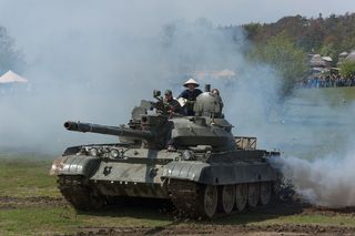 坦克，战斗，军队，let，烟雾，战争，坦克战，历史