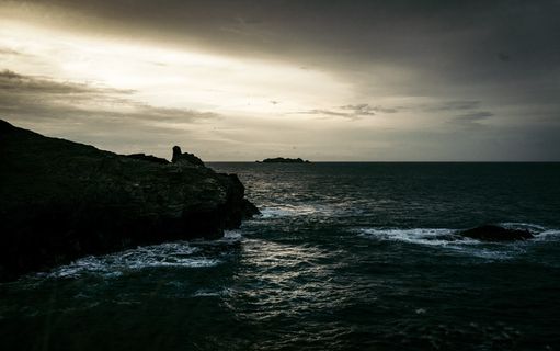 英国,帕德斯托,trevose岬角,太阳,日出,康沃尔,英格兰,暴风雨 英国,帕德斯托,trevose岬角,太阳,日出,康沃尔,英格兰,暴风雨