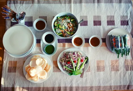 桌子,食物,越南,越南,晚餐,吃,百胜,菜 桌子,食物,越南,越南,晚餐,吃,百胜,菜