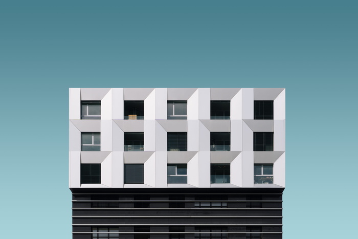 黑白建筑