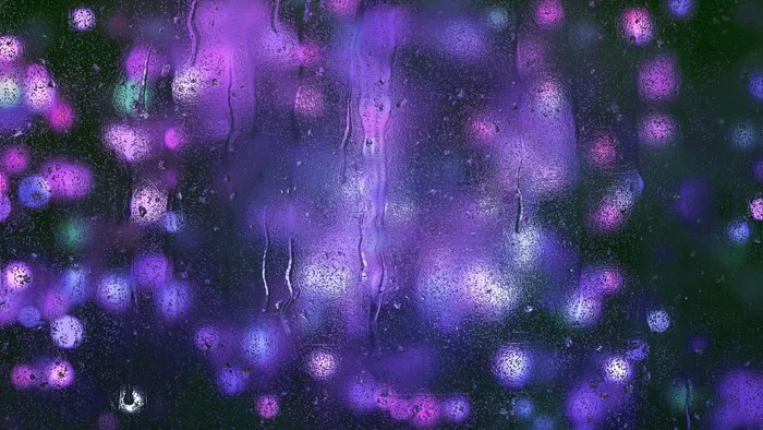 关闭, 照片, 水滴, 散景摄影, 抽象, 紫色, 背景, 纹理