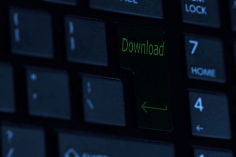 黑色键盘，键盘，下载，软件，箭头，Www，标志，计算机