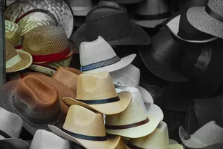 帽子，头饰，时尚，风格，大量物品，选择，无人，变化