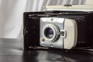 灰黑色照相机