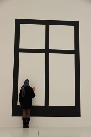 移民，移民，外国人，窗口，出路，终点，摄影师，一个人