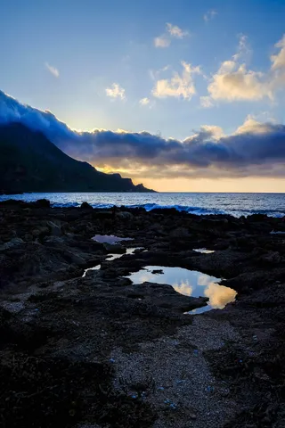 灰色沙滩石摄影