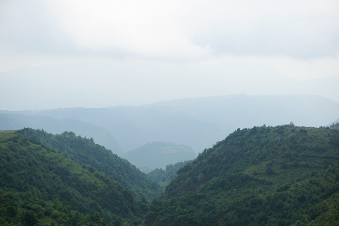 乌克兰蒙古草原、国家公园、阴天、山脉、风景-自然、自然之美、宁静之景、宁静