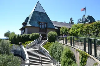 科波拉，葡萄酒厂，葡萄酒，纳帕，建筑结构，建筑，植物，树木