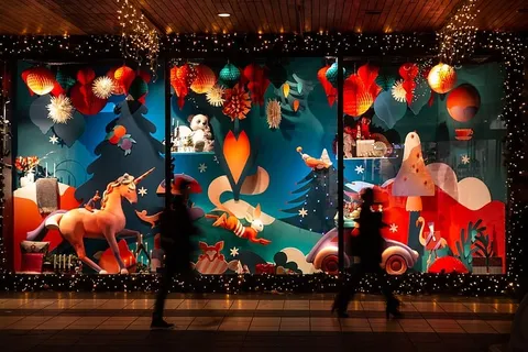 黑色星期五，商店橱窗，圣诞节，褪色，梦想，人生目标，短暂，生命