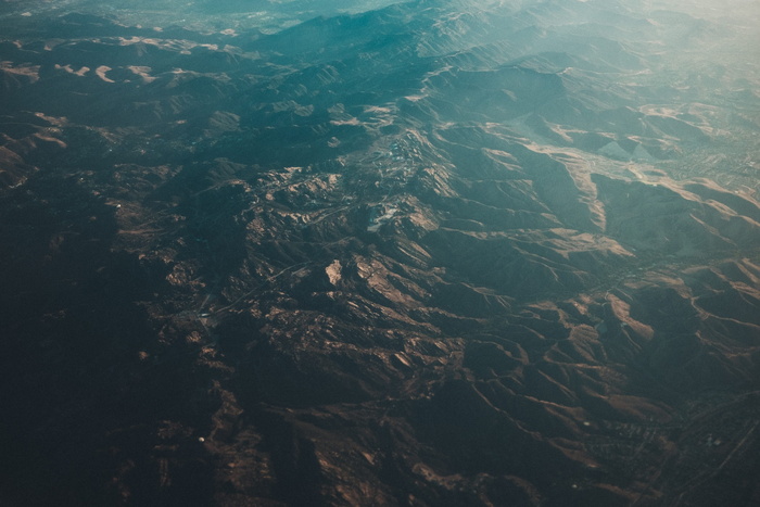 山、峰、空、景、景、自然、宁静、无人