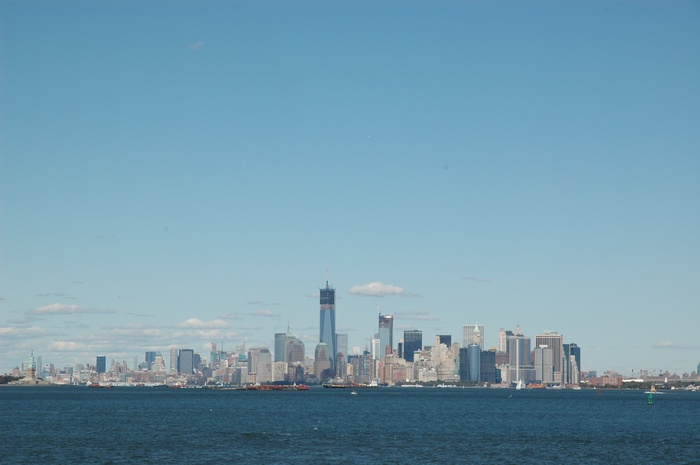 天际线，河流，天空，蓝色，城市景观，景观，建筑，市中心