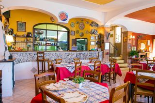 餐厅, 日落, Costiera, 食品, 假日, 放松, 旅游, 茶点