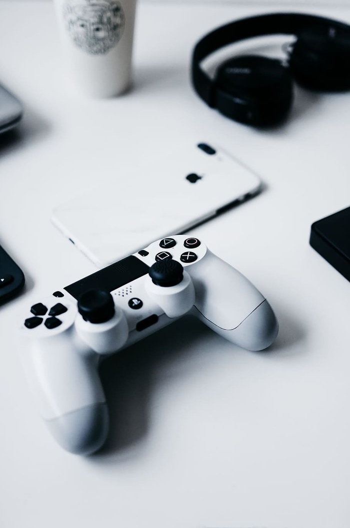 play station、gadget、starbuck、控制器、技术、耳机、大理石、皮肤