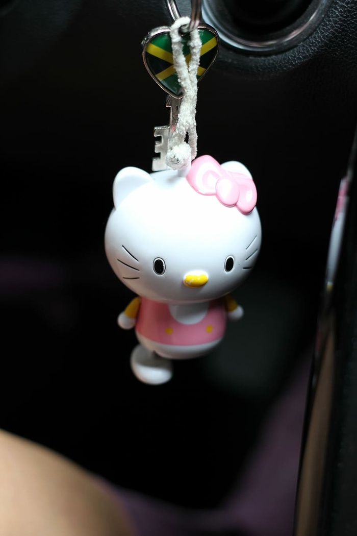 Hello，Kitty，Kitty，猫，拖车，Hello Kitty，Hello，Kitty，猫，粉色