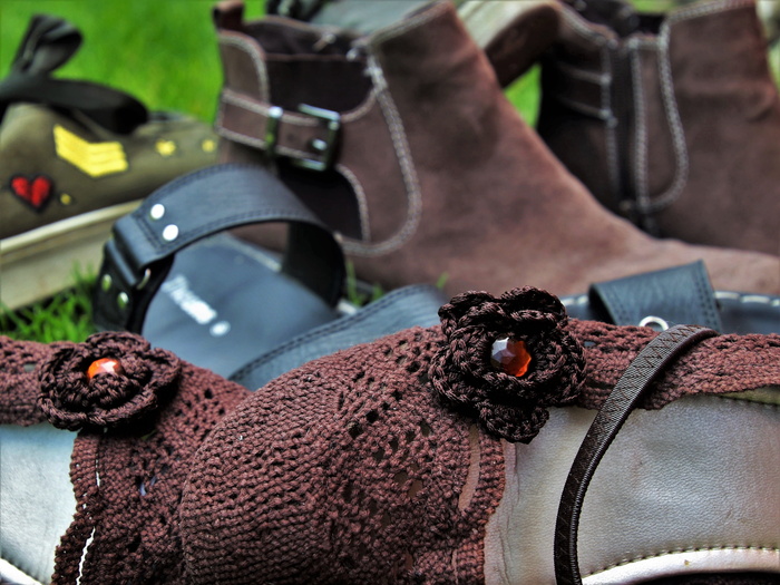 旧鞋，鞋类，运动鞋，皮肤，磨损，已经，鞋，模型