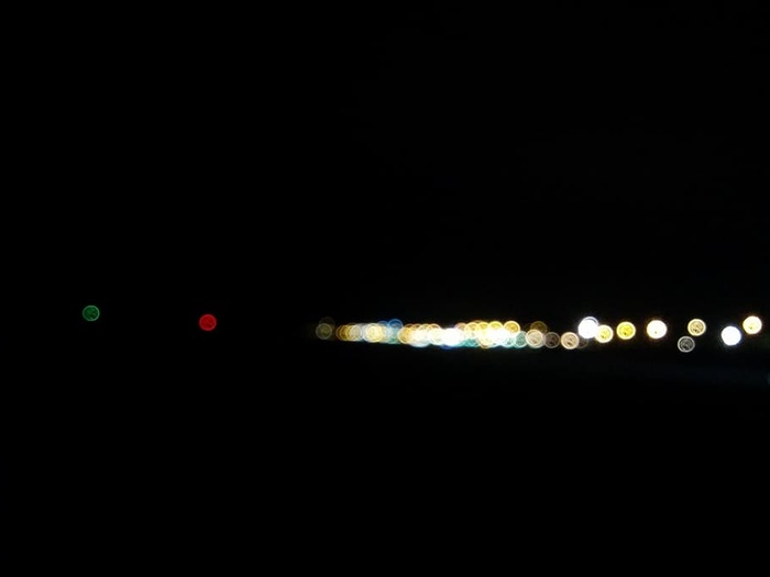 法国，迪佩，路，模糊，夜，夜生活，灯光，复制空间