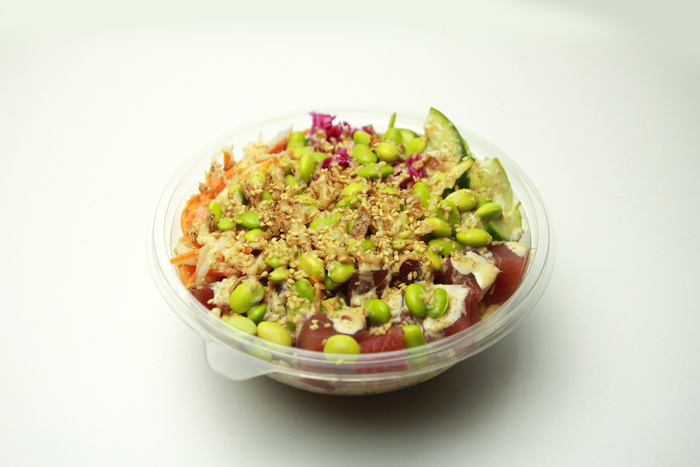 金枪鱼戳, 戳碗, 沙拉, 健康食品, 食品, 食品和饮料, 健康饮食, 蔬菜