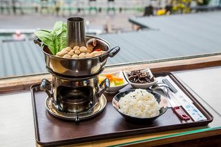 米饭，碗，棕色，托盘，食物，发烧，烹饪，餐馆