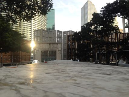 雪、冬天、道路、街道、城镇、城市、市中心、广场