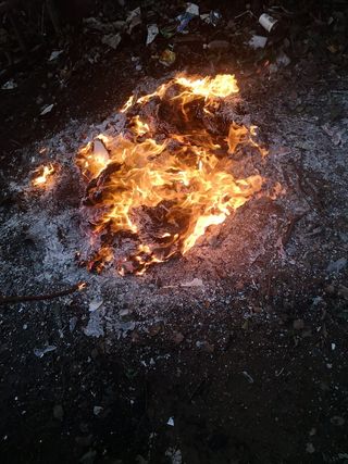 flame, bonfire, fire, jing zhi lu, china, nanchang shi, flare, light