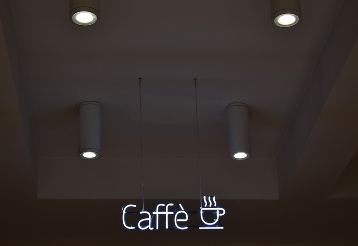 灰色吊灯，咖啡馆，商店，咖啡馆，商店，咖啡馆，标牌，灯