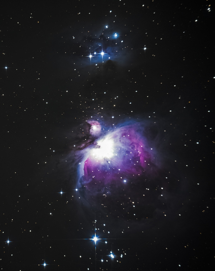 白色，紫色，星座摄影，夜间，天文学，星系，星云，太空