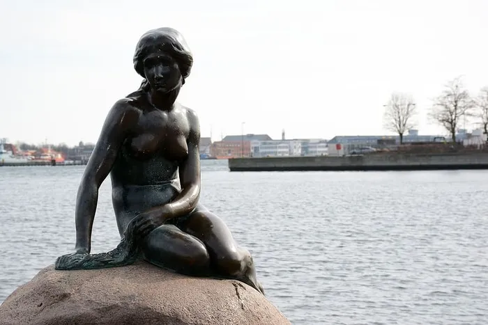 哥本哈根、荷兰、丹麦、小塞壬、斯堪的纳维亚、旅游、雕像、海洋