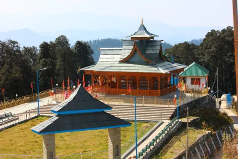 哈图、山顶、纳尔干达、寺庙、喜马偕尔邦、邦、神、高度 哈图、山顶、纳尔干达、寺庙、喜马偕尔邦、邦、神、高度