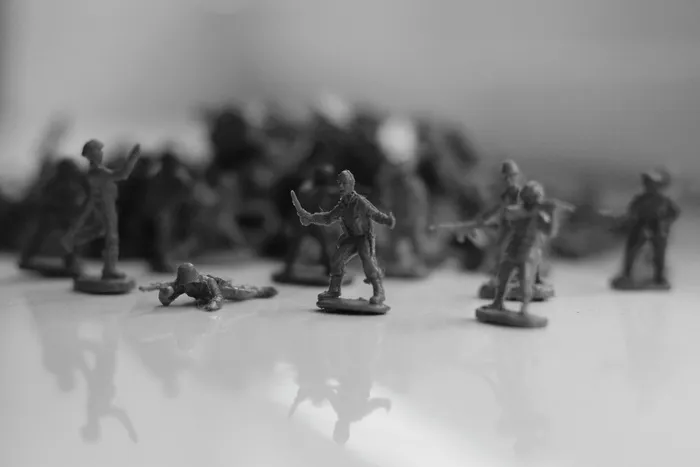 士兵玩具摄影