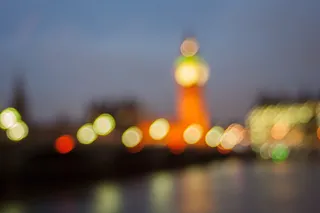 伦敦, 英国, 大本钟, 照明, 架构, 城市, 夜, 散焦