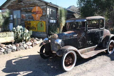 美国，亚利桑那州，汽车，Oldtimer，route66，不幸，交通，汽车