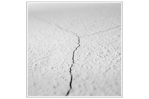 裂纹表面，极简主义，简单，细节，白色，艺术，黑白，黑白摄影