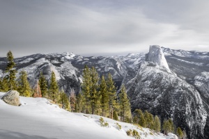 冰山，黑色，山脉，覆盖，雪，户外，风景，天空