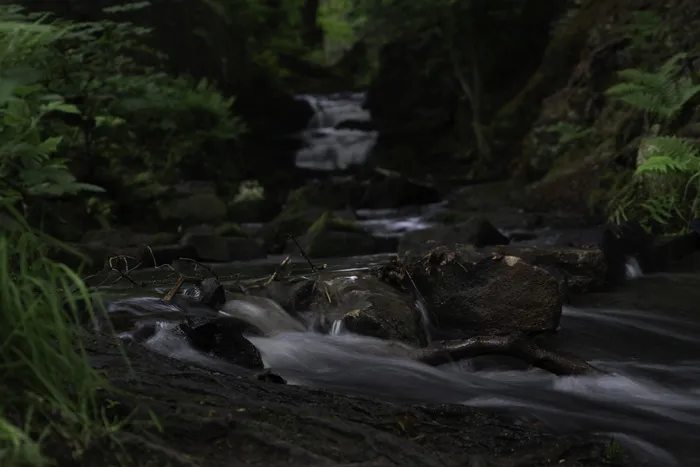 英国, matlock, 拉姆斯代尔瀑布, 自来水, 流, a7rii, 索尼 alpha, 长时间曝光