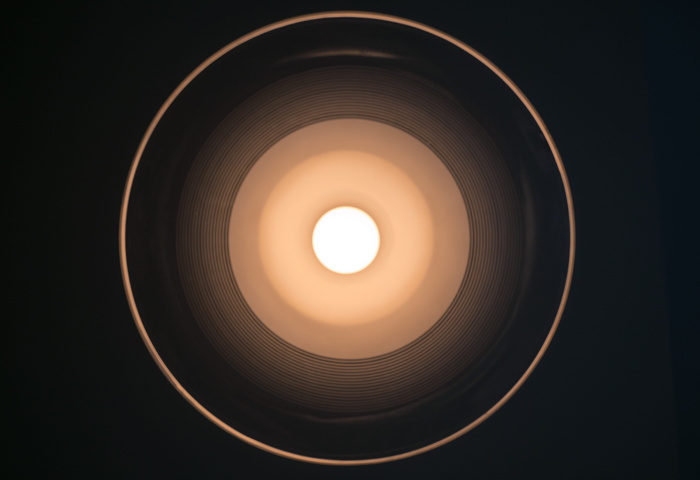 灯, 光, 灯泡, 圈子, 模式, 抽象, 黑色, 黑暗