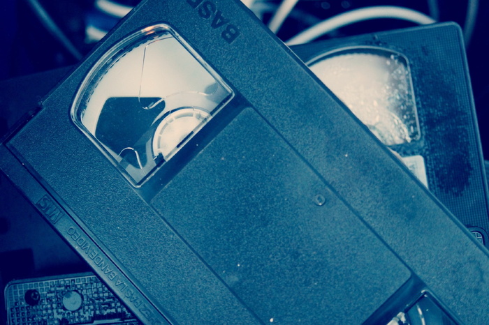 Vhs、盒式录像带、录像带、复古、旧、退役、老式、过时