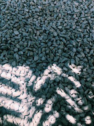 地毯、砾石、土路、道路、德黑兰、伊朗、岩石、卵石