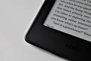 黑色亚马逊Kindle电子书阅读器