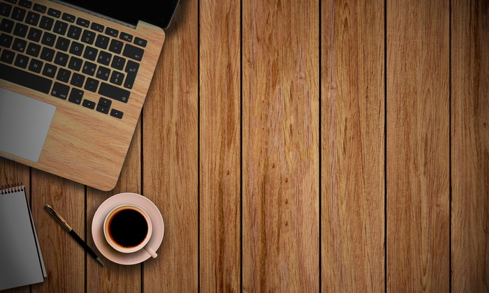 白色、茶杯、茶碟、笔记本电脑、极客、macbook pro、咖啡、记事本
