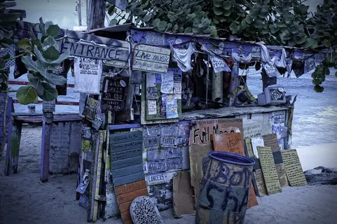 海滩、酒吧、西部、印度群岛、小岛、托托拉岛、不列颠、维珍