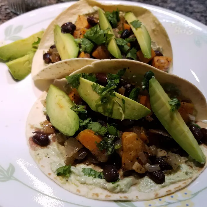 墨西哥玉米卷，豆甘薯玉米卷，墨西哥玉米饼，豆类，食品和饮料，食品，即食