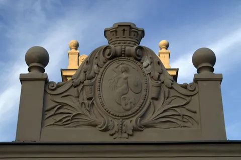 浮雕，波尼亚托夫斯基大桥，华沙，波兰，纪念碑，城市，桥梁，建筑