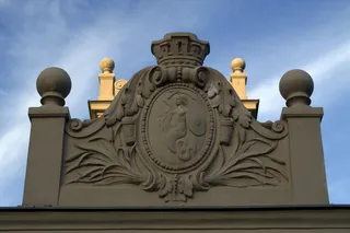 浮雕，波尼亚托夫斯基大桥，华沙，波兰，纪念碑，城市，桥梁，建筑