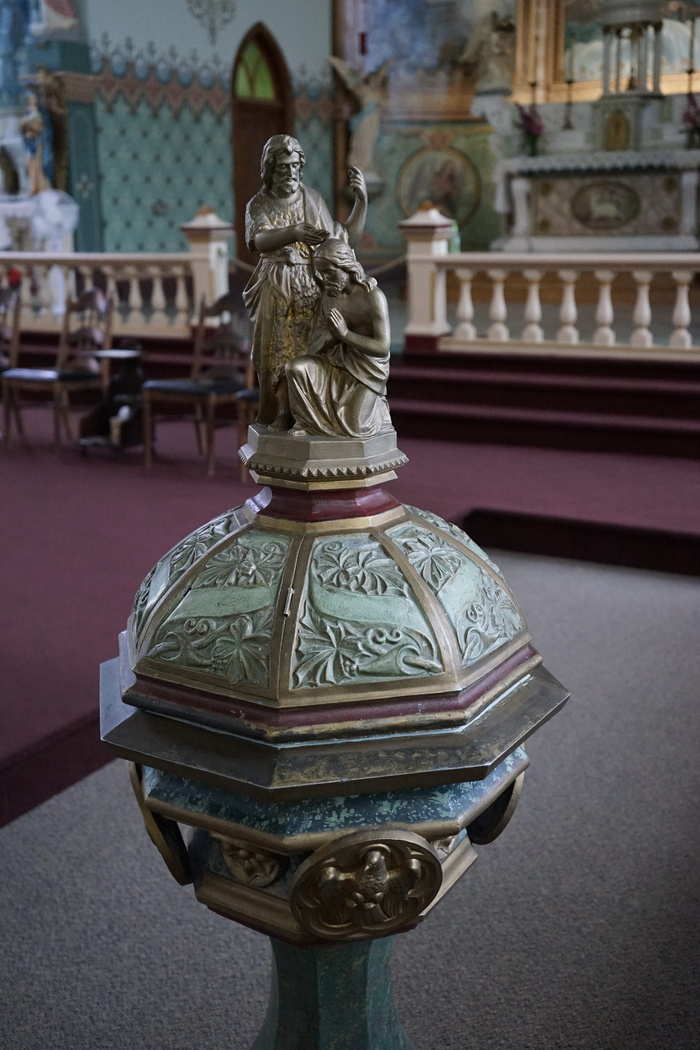 圣约翰，伊格纳提乌斯·蒙大拿，洗礼字体，耶稣洗礼，教堂，基督，施洗约翰，雕像