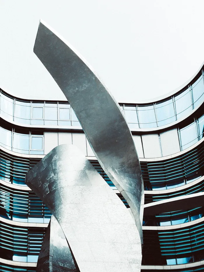 德国，慕尼黑，城市景观，建筑，建筑，结构，最小，透视